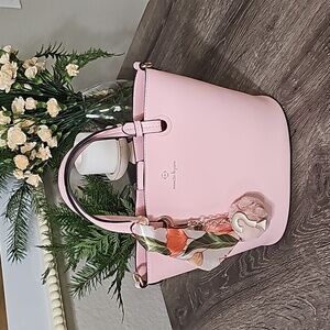 Nanette Lepore adorable pink satchel bag